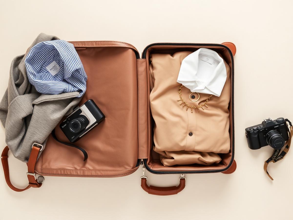 A arte de fazer as malas para viagens longas
